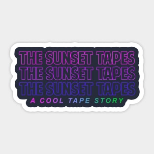 JADEN SMITH THE SUNSET TAPES Sticker